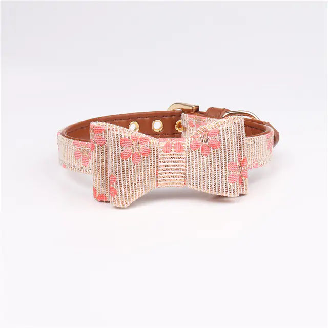 Bow-knot Pet Collars