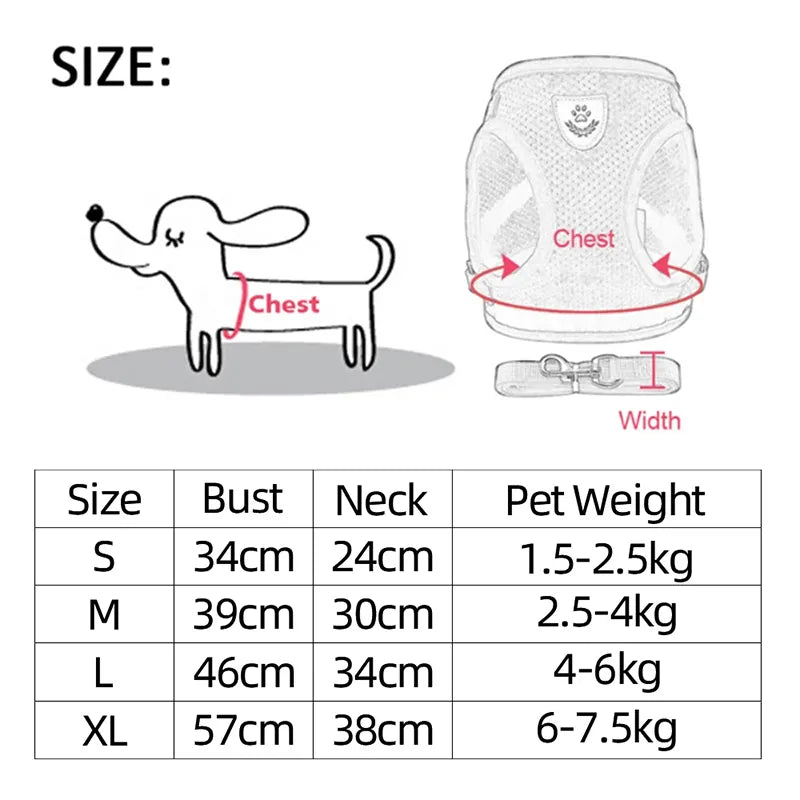 Harness Vest For Cats & Dogs