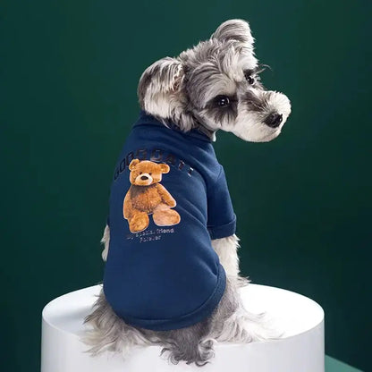 Bear Pattern Pet Sweatshirt