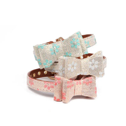 Bow-knot Pet Collars